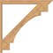 Ekena Millwork Merced Traditional Smooth Outlooker, Western Red Cedar, 5 1/2"W x 48"D x 48"H OUT06X48X48MRC01SWR - alternate 2